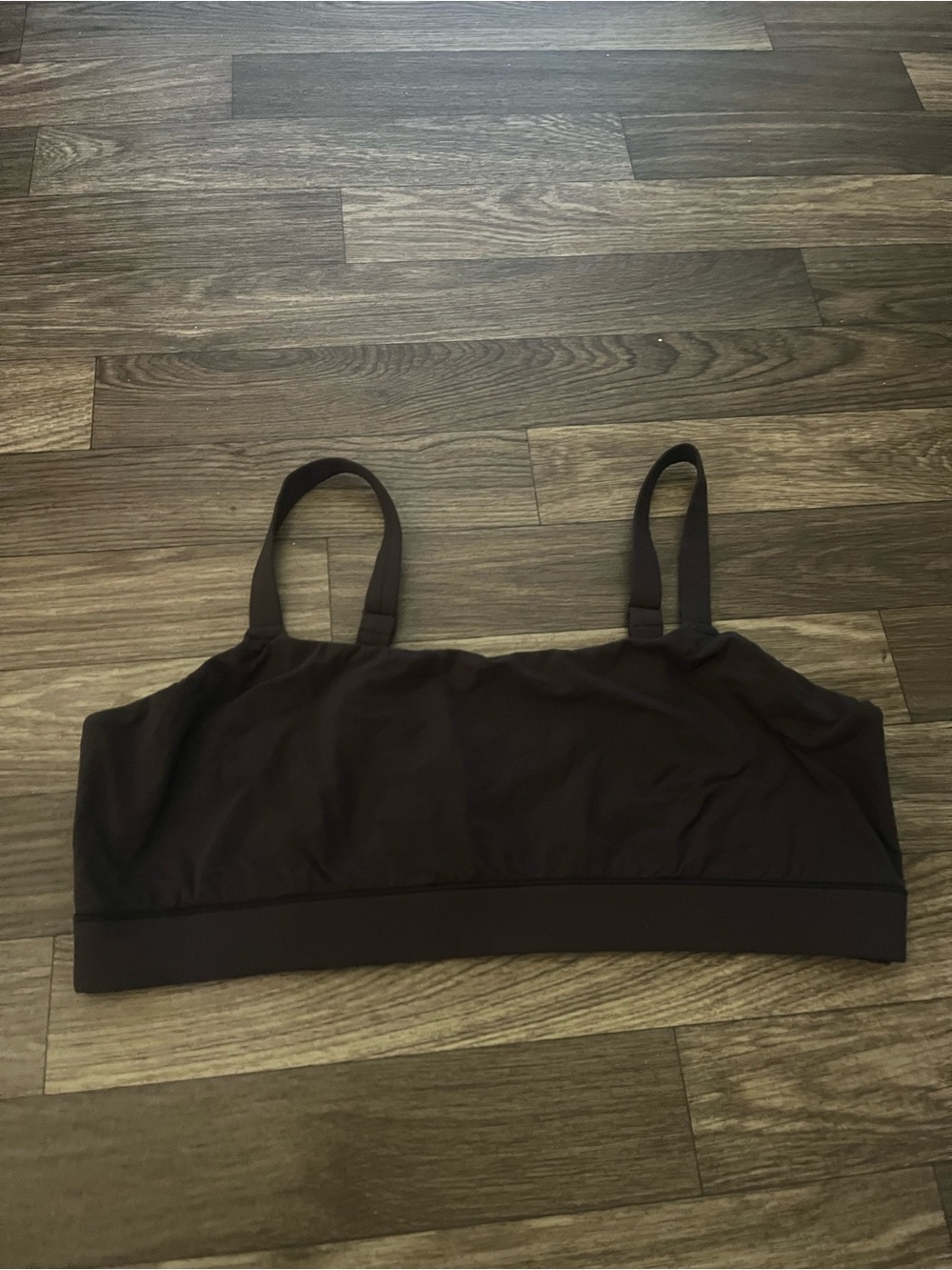 SKIMS Black Stretch Wireless Bralette